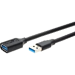 Кабель удлинительный USB3.0 Am-Af 1m Telecom черный (TUS708-1M), фото14