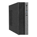 Компьютерный корпус Desktop ExeGate MI-302U (mATX/mini-ITX, без БП, 1хUSB+1хUSB 3.0, HD аудио, черный), фото 1