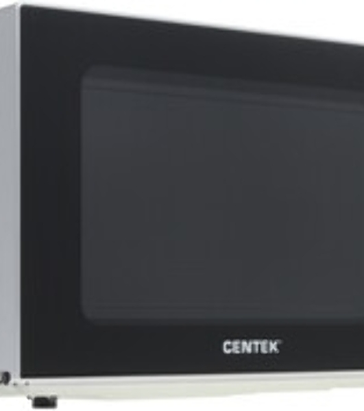 Микроволновая печь Centek CT-1586 серебристый, 20 л, 700 Вт, переключатели - кнопки, поворотный механизм