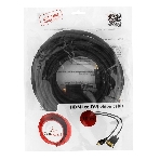 Кабель HDMI-DVI Cablexpert CC-HDMI-DVI-10MC, 19M/19M, single link, медь, позол.разъемы, экран, 10м, черный, пакет, фото7