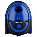 Пылесос Centek CT-2518 синий/черный, 350/1800 Вт, уборка сухая, пылесборник мешок, 1.5 л, фото5
