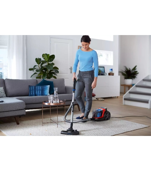 Пылесос Philips FC9330/09 красный/черный, 237/900 Вт, уборка сухая, пылесборник контейнер 1.5 л