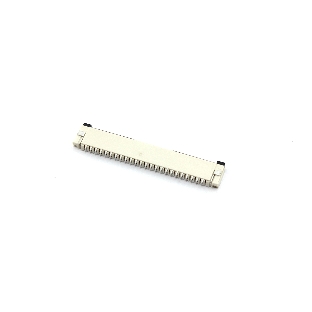 Разъем FPC Flip-Lock 1010-24RLGF 24 pin высота 1мм шаг 1мм