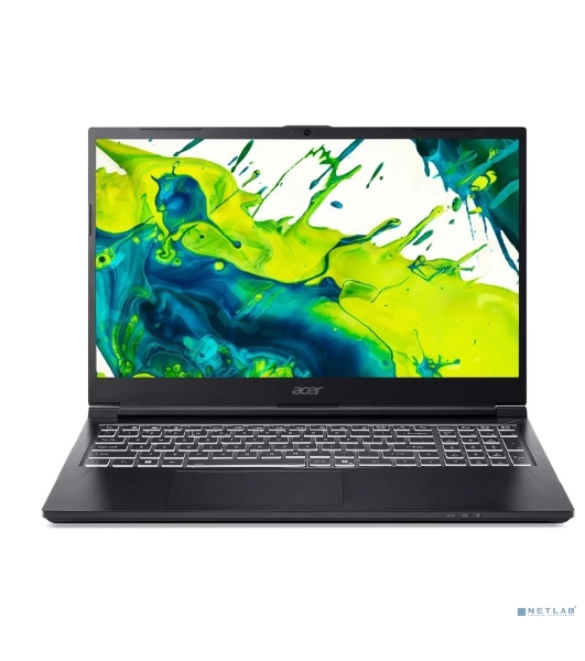 Ноутбук ACER Aspire 7 A715-59G-51DK черный 15.6'(1920x1080 (матовый) IPS)/Intel Core i5 13420H(2.1Ghz)/16384Mb/512PCISSD Gb/noDVD/Ext:nVidia GeForce RTX 3050(6144Mb)/Cam/BT/WiFi/50WHr/war 1y/2kg/Iron/NoOS