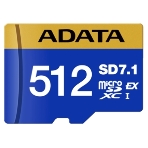 Флеш карта microSD 512Gb ADATA Premier Extreme microSDXC SD7.1 Express card Class 10 UHS-I U3 V30S 800/700 MB/s, фото 1