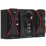Мультимедийная акустическая система GINZZU GM-407 2.1 с Bluetooth. Выходная мощность (RMS) 40 Вт. Диапазон воспроизводимых частот: 40Гц - 20КГц. Bluetooth: V2.1. Встроенный аудио-плеер: SD-card, USB-flash до 32 Gb. FM радио: 87.5МГц - 108.0МГц. Вход AUX: стерео вход (2RCA). Пульт дистанционного управления - 21 кнопка. Эквалайзер: обычный, джаз, рок, поп, классика., фото8