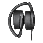 Наушники Sennheiser HD 400S накладные складные закрытые 18-20000Гц съемный кабель 1,4м, угловой jack 3.5мм, 120дБ, микрофон, черные, 508598, фото2