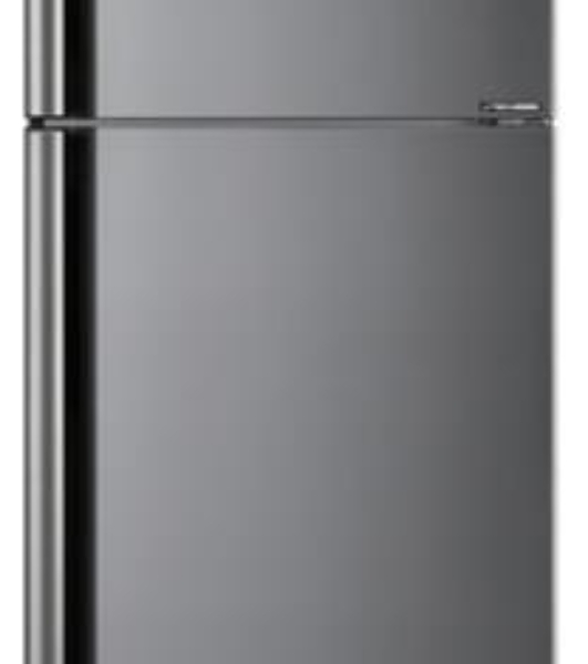 Холодильник Sharp SJ-XE59PMSL серебристый двухкамерный 430/148л морозилка сверху, No Frost