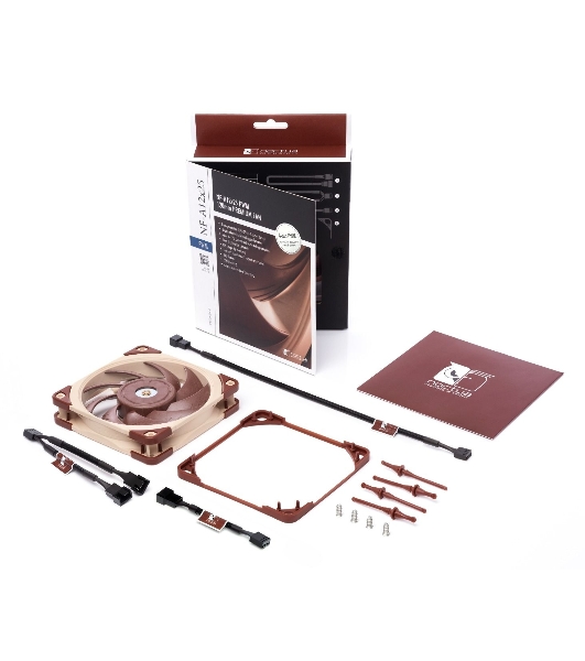 Вентилятор для корпуса 1 Ватт/ Noctua  Case 120 (120x120x25, 1700-2000 об/мин, 22.6dBA, 4pin PWM)