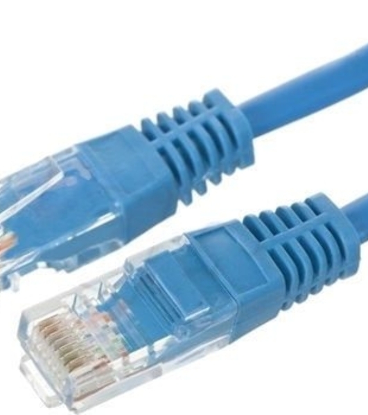 Патч-корд NTSS NTSS-PC-UTP-RJ45-5e-3.0-LSZH-BU NTSS-PC-UTP-RJ45-5E-3.0-LSZH UTP RJ-45 вил.-вилка RJ-45 cat.5e 3м синий LSZH (уп.:1шт) 26AWG