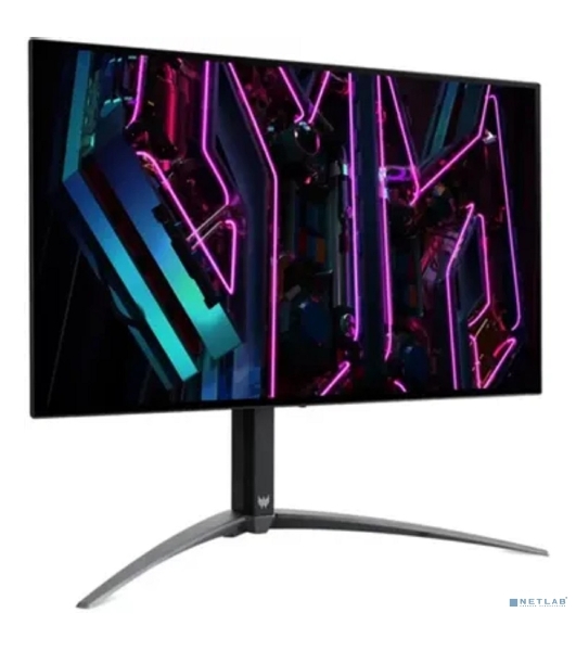 Монитор 26.5' Acer Predator X27Ubmiipruzx OLED 2560x1440, 240 Гц, 1 мс, 16:9, 1000 кд/м2, 2xHDMI, 1xDP, USB-C, черный