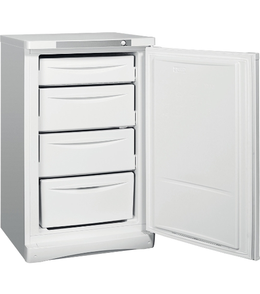 Морозильная камера Indesit SFR 100.001 белый, 118л, 4 ящика