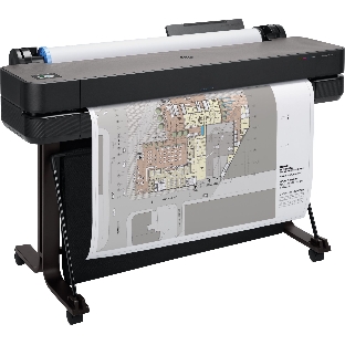 Плоттер струйный HP Designjet T630 (5HB11A/5HB11D), A0, 36', цветной, 914 мм, 2400x1200 dpi, USB, Gigabit Ethernet, WiFi