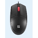 Мышь проводная Defender Delta MM-523 черный, 1000 dpi, USB, кнопки - 3, фото12