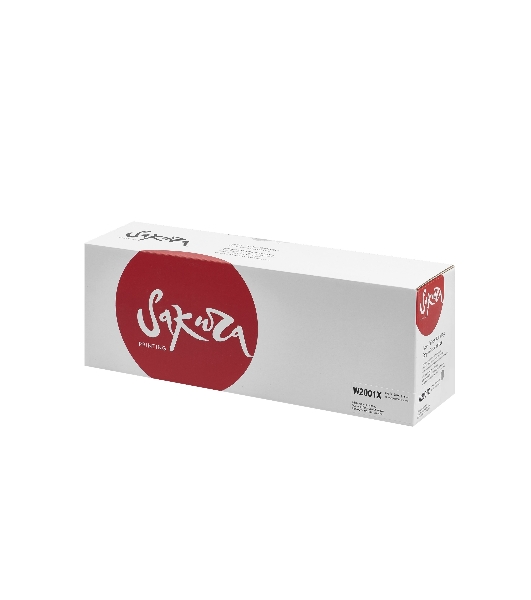 Картридж Sakura W2001X для HP M751dn, голубой, 28000 к.