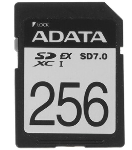 Флеш карта SD 256Gb ADATA Premier Extreme SDXC Class 10 UHS-I U3 V30S 800/700 MB/s (UD256GEX3L1-C)