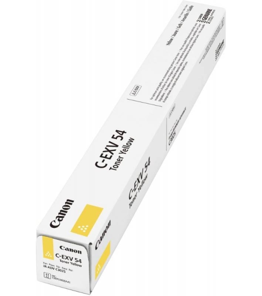 Картридж лазерный Canon C-EXV54Y (1397C002) желтый (8 500 стр.) для Canon imageRUNNER C3226i/C3025i/C3025/C3125i