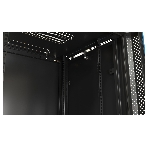 Шкаф телекоммуникационный настенный Hyperline TWB, 19', 6U, 367х600х450 мм (ВхШхГ), дверь: металл, разборный, черный, фото3