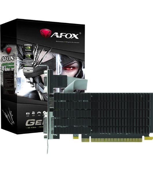 Видеокарта AFOX NVIDIA GeForce GT710 2Gb DDR3 64BIT DVI HDMI VGA LP RTL