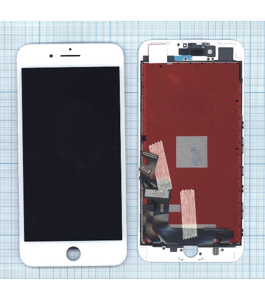 Дисплей для iPhone 7 Plus в сборе с тачскрином (Hancai) белый