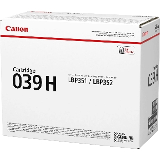 Картридж лазерный CANON CRG 039 HBK черный (25000 стр.) для Canon LBP-351