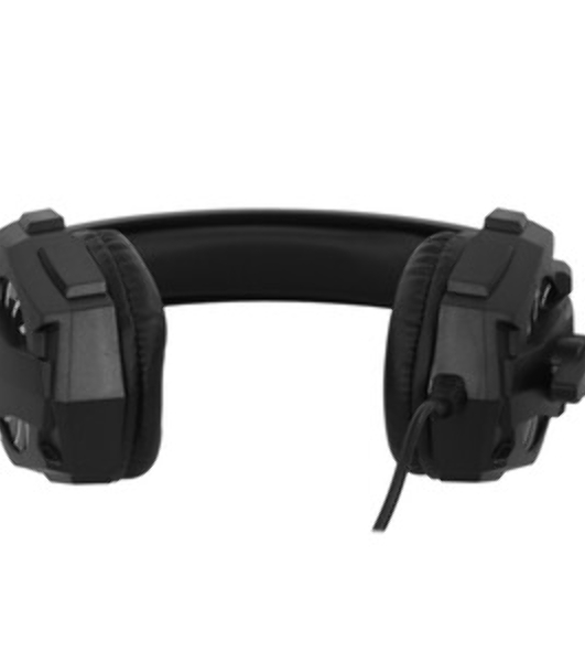 Гарнитура Oklick HS-L355G чёрный, проводная, 3.5 мм, подсветка