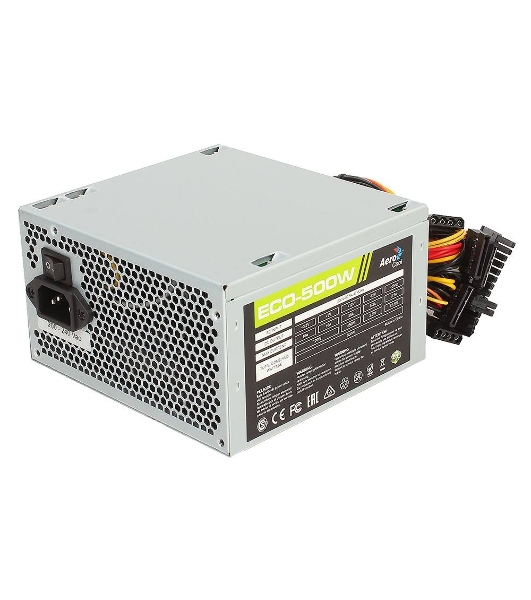 Блок питания Aerocool/Formula ECO-500W, 500Вт, 120мм, серый