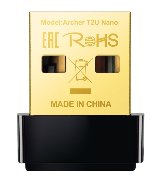 Адаптер TP-Link Archer T2U NANO AC600 Nano Wi-Fi USB-адаптер