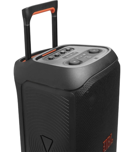 Портативная акустика JBL PartyBox Stage 320 (1.0 2 x 120 Вт, Bluetooth, AUX, USB, 6.3 мм jack, RGb подсветка, IPX4, JBLPBSTAGE320UK)