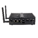 Неттоп HIPER BASIS BC119  Intel N-series N100(0.8Ghz)/8192Mb/256SSDGb/noDVD/BT/WiFi/war 1y/0.65kg/черный/Win11Pro + Безвентиляторный/БП 36Вт/металл/VESA Адаптер на 75х75, 100х100, фото2