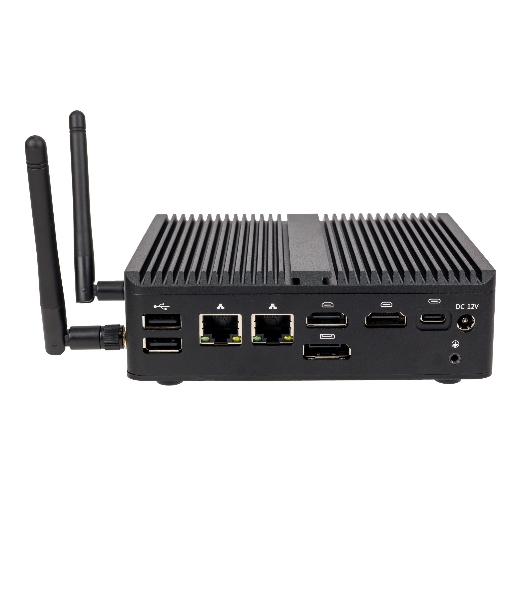 Неттоп HIPER BASIS BC119  Intel N-series N100(0.8Ghz)/8192Mb/256SSDGb/noDVD/BT/WiFi/war 1y/0.65kg/черный/Win11Pro + Безвентиляторный/БП 36Вт/металл/VESA Адаптер на 75х75, 100х100