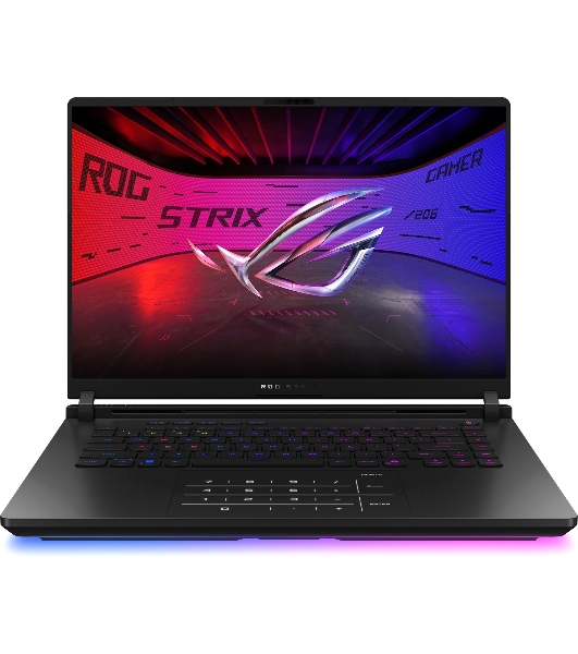 Ноутбук ASUS ROG Strix SCAR 16 G635LX-RW041 16'(2560x1600 miniLED (матовый, 240Hz, 3ms))/Intel Core Ultra 9 275HX(2.7Ghz)/32Gb/1024PCISSDGb/noDVD/Ext:NVIDIA GeForce RTX 5090(24576Mb)/Cam/BT/WiFi/90WHr/war 1y/2.8kg/Off черный/DOS + NumberPad