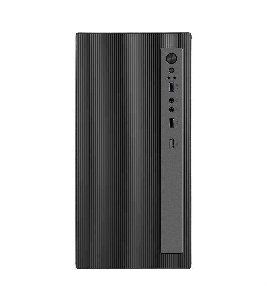 Компьютерный корпус Minitower ExeGate BAA-303M-UNS350 (mATX, БП UNS350 с вент. 12см, 2*USB, HD Audio, черный)