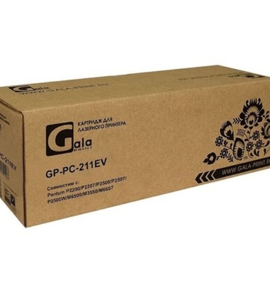Картридж GalaPrint GP-PC-211EV-MPS черный (6000 стр.) для Pantum P2200/P2207/P2500/P2507/P2500W/M6500/M6550/M6607