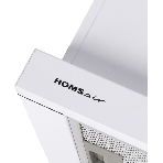 Вытяжка телескопическая HOMSair Flat 60 белый, 60 см, 520 куб. м/ч, 47 дБ, фото13