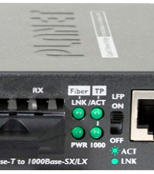 Медиаконвертер PLANET Technology FT-802 10/100Base-TX to 100Base-FX (SC) Bridge Media Converter, LFPT Supported