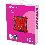 Внешний SSD ADATA SD620, 512Gb, USB 3.2 Gen 2 Type-A, R/W 520/460, красный, фото7