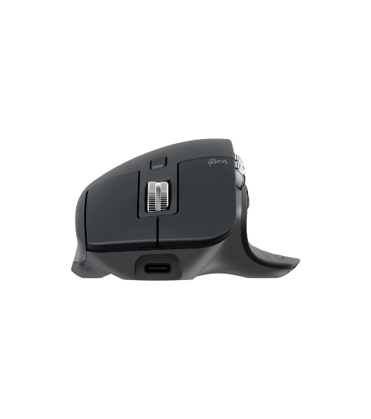Мышь беспроводная Logitech MX Master 3s графитовый, 8000 dpi, радиоканал, Bluetooth, USB, кнопки - 7