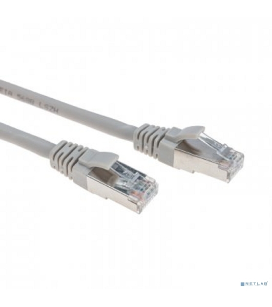 Патч-корд F/UTP Rexant cat.5e, RJ45-RJ45, 26AWG, ZH нг(А)-HF, серый, 0,5 м