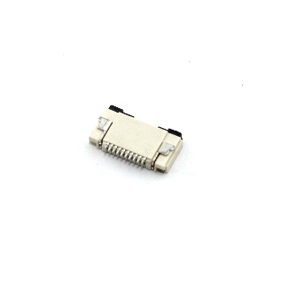 Разъем FPC Flip-Lock 0510-10RLGF 10 pin высота 1мм шаг 0,5мм