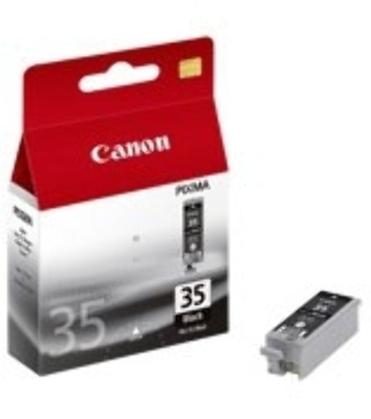 Картридж струйный Canon PGI-35Bk (1509B001) черный (9.30 мл, 200 стр.) для Canon PIXMA iP100, iP110