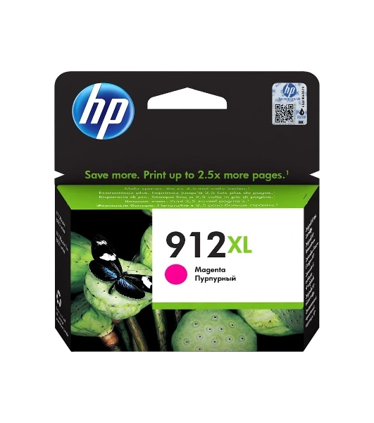 Картридж струйный HP 912XL 3YL82AE пурпурный (825 стр.) для HP OfficeJet 801x/802x