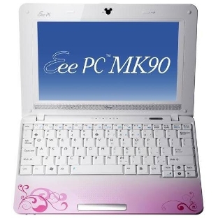 Клавиатура для ноутбука Asus Eee PC MK90H белая