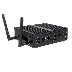 Неттоп HIPER BASIS BC119  Intel N-series N100(0.8Ghz)/8192Mb/256SSDGb/noDVD/BT/WiFi/war 1y/0.65kg/черный/Win11Pro + Безвентиляторный/БП 36Вт/металл/VESA Адаптер на 75х75, 100х100, фото 1