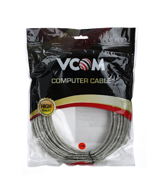 Кабель VCOM VUS7049-15M Кабель-адаптер USB2.0-repeater, удлинительный активный Am-->Af 15м