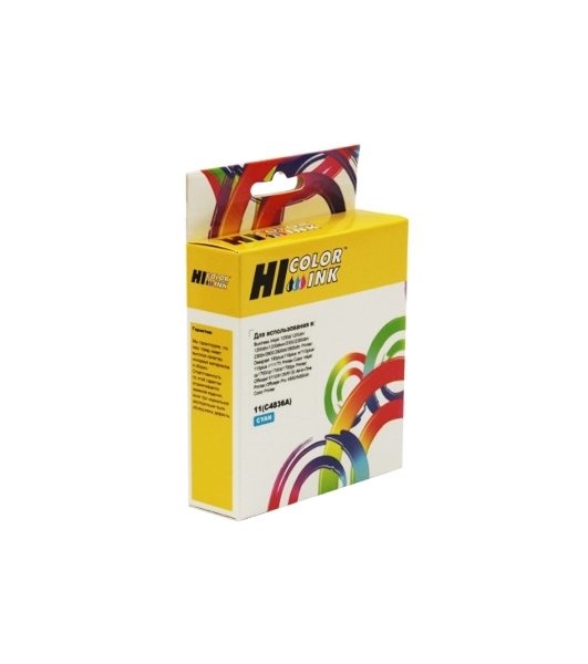 Картридж HP DJ 2000C/CN/2500C/2200/2250/500/800, №11 (Hi-Black) C4836A, C     