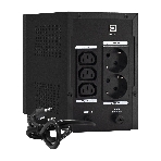 Источник бесперебойного питания ExeGate SpecialPro UNB-1200.LED.AVR.2SH.3C13.USB 1200VA/750W, LED, AVR, 2*Schuko+3*C13, USB,съемн.кабель, металлический корпус, черный, фото2