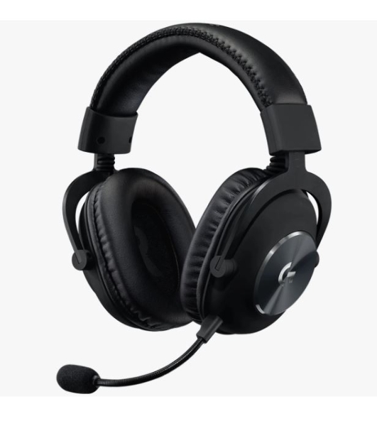 Гарнитура Logitech G Pro X Gaming Headset чёрный, проводная, USB/3.5 мм