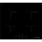 Индукционная варочная панель Kuppersberg ICI 604 60 см, индукция, High-Tech, inverter, прямой край, 9 уровней мощности, бустер, Stop and Go, автоматическое отключение, таймер, индикатор остаточного тепла, сенсорное/слайдерное управление, черный, фото6