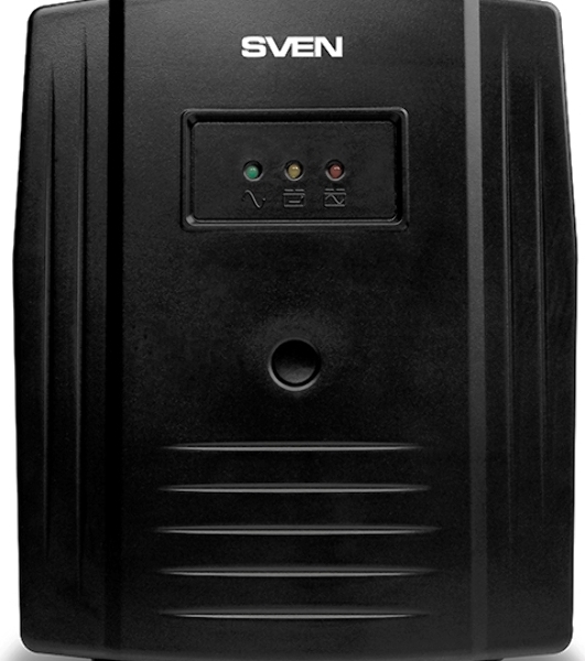 Источник бесперебойного питания SVEN Pro 1000 1000VA/720W USB, RJ-45 (3 EURO) 
